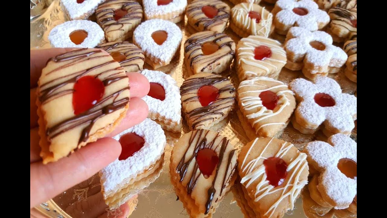 Sablés à la confiture,très facile et fondants en bouche
