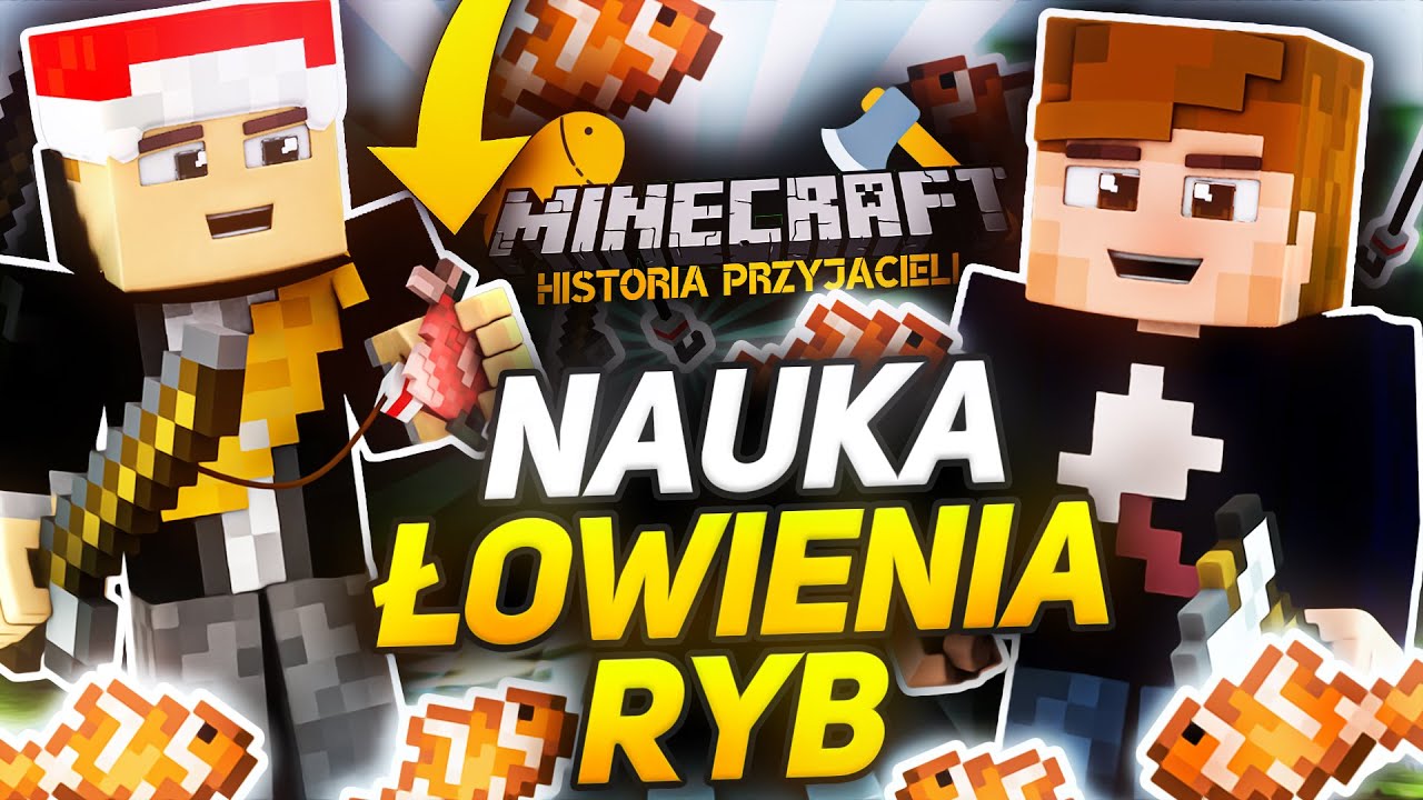 Kuba uczy Kacpra łowić ryby!! - Minecraft seria fabularna (średniowiecze)
