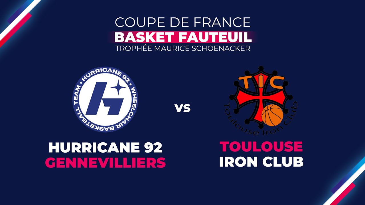 COUPE DE FRANCE DE BASKET FAUTEUIL 2024 - Gennevilliers / Toulouse