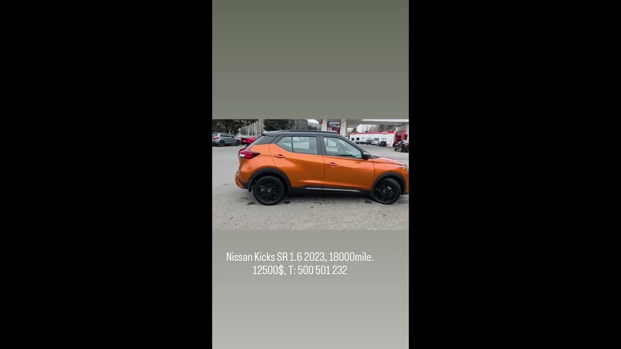 Nissan kicks SR 2023