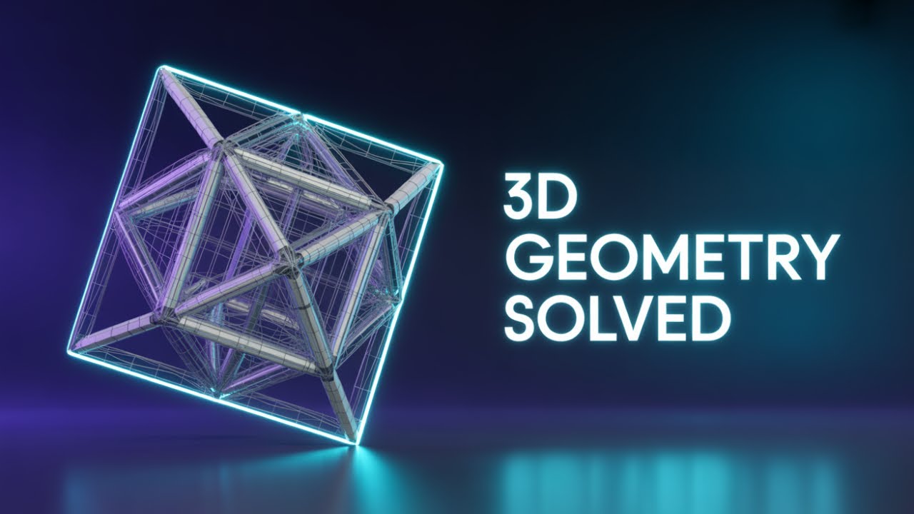 Three Dimensional Geometry 🔥 Complete 3D Concepts | JEE Maths