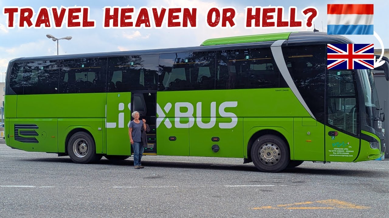 Мы пережили поездку на автобусе FLIXBUS из Люксембурга в Лондон.