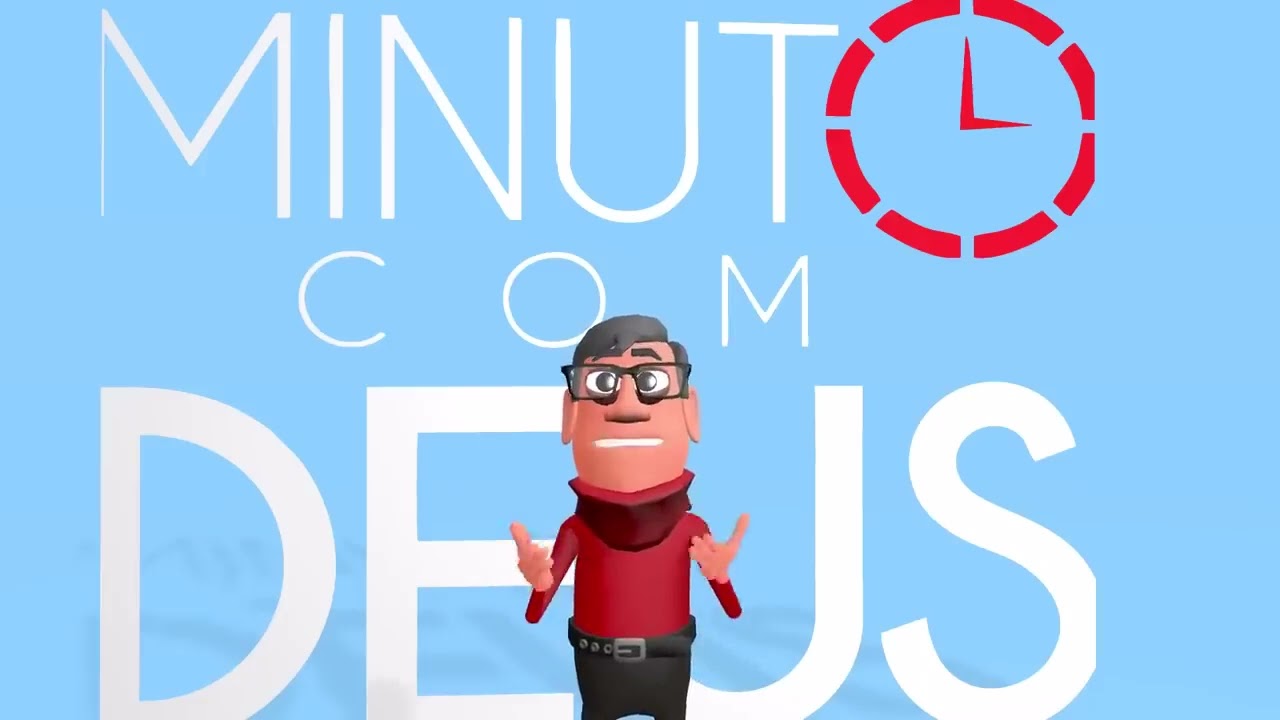 A oração do justo tem  poder -  Minuto com Deus Animações - Pastor Edvaldo Oliveira