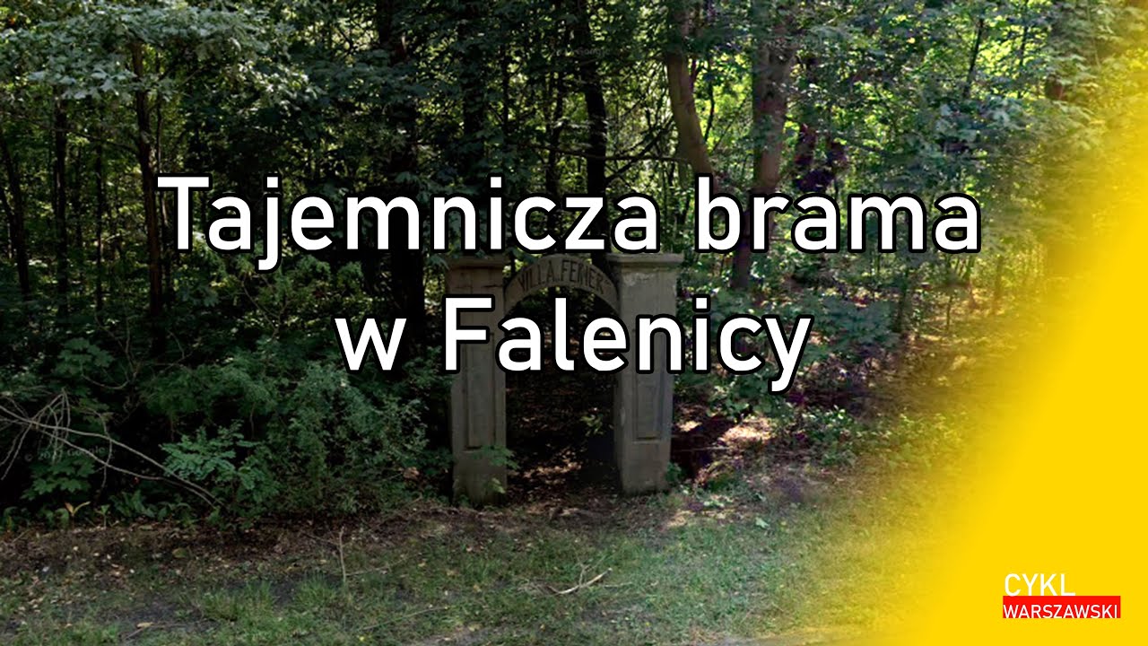 Tajemnicza brama w Falenicy