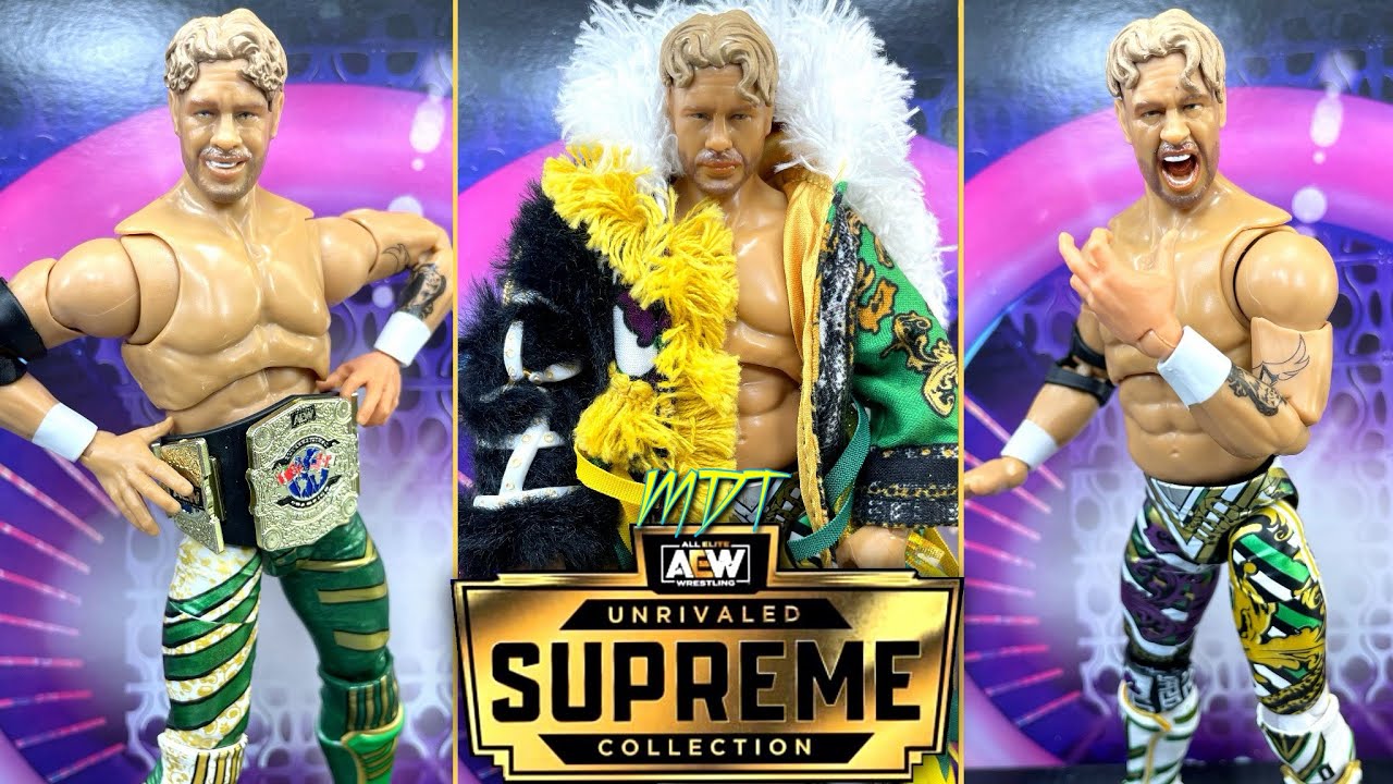 ОБЗОР И РАСПАКОВКА ФИГУРКИ AEW SUPREME УИЛЛА ОСПРИ!