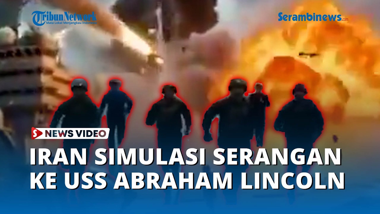 IRGC Rilis Video Simulasi Serangan ke USS Abraham Lincoln, Tampilkan Drone Shahed dan Torpedo