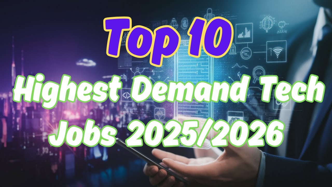 Top 10 Highest Demand Tech Jobs in 2025/2026