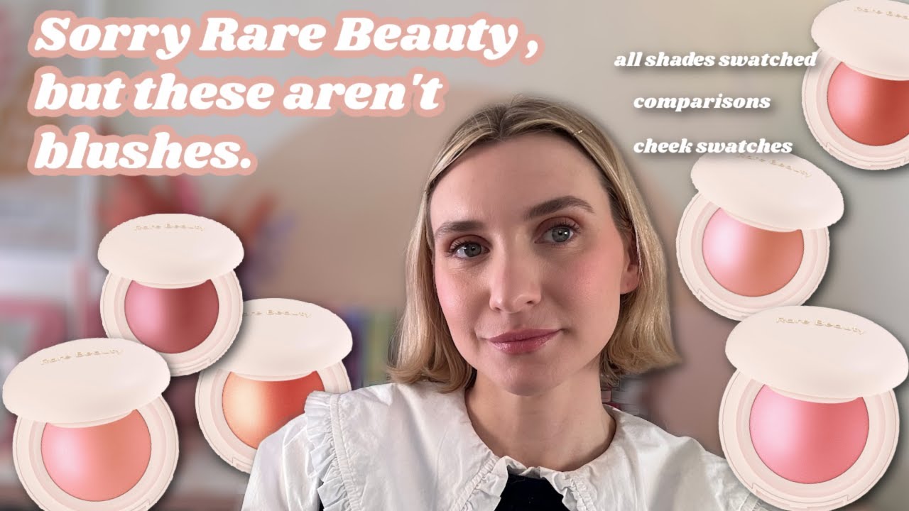 NEW Rare Beauty Soft Pinch Luminous Blush | Every shade swatched, formula comparisons