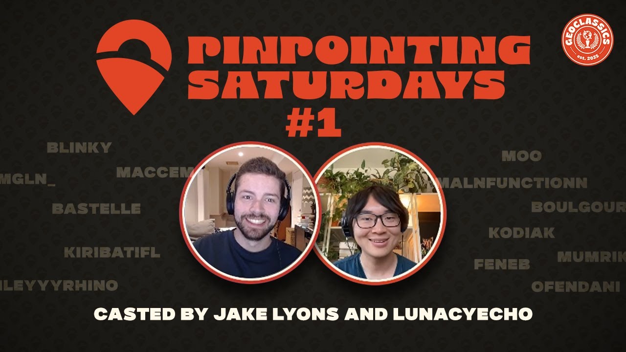 Pinpointing Saturdays #1 - Pro Geoguessr League! (ft. Jake Lyons and Lunacy)
