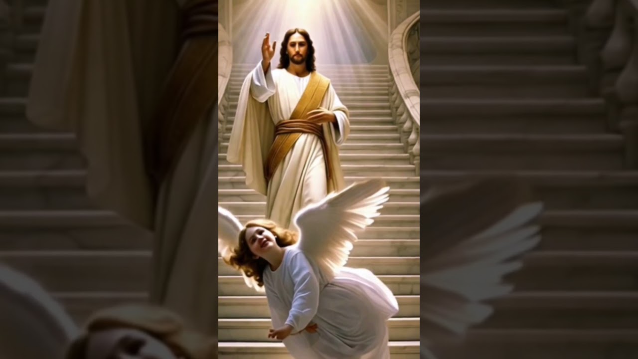 Jesus with you in guilt, offering peace and love