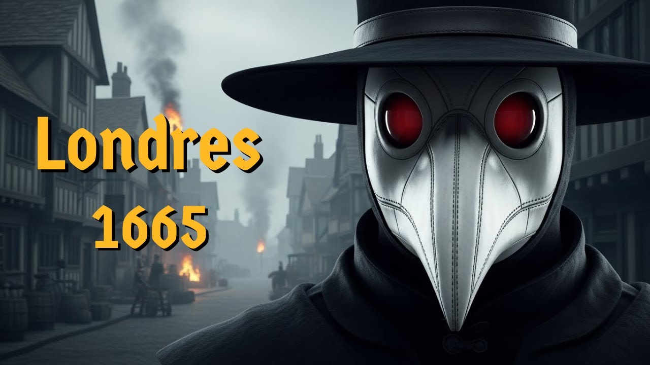 La Brutal Realidad de la Gran Peste de Londres en 1665 (Reconstrucción con IA)