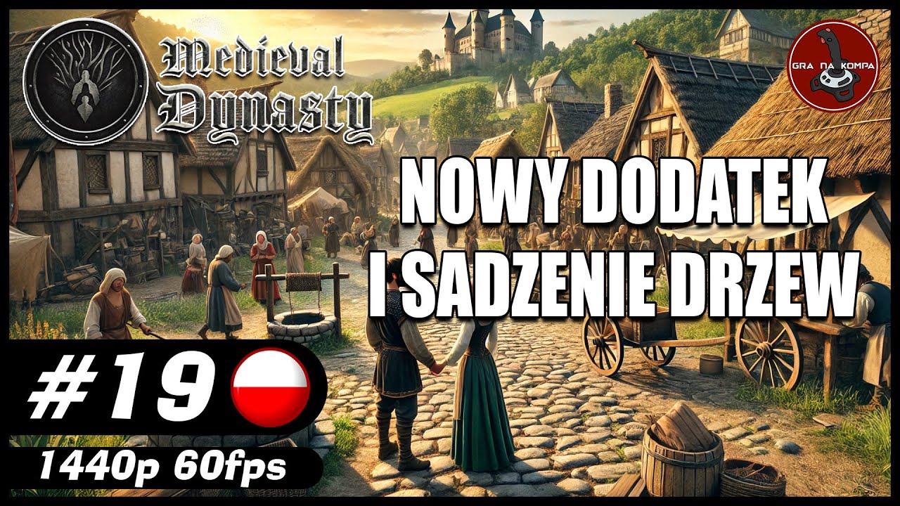 Nowy dodatek i sadzenie drzew ⚔️ || S05 #19 || Medieval Dynasty 🐴 Kooperacja
