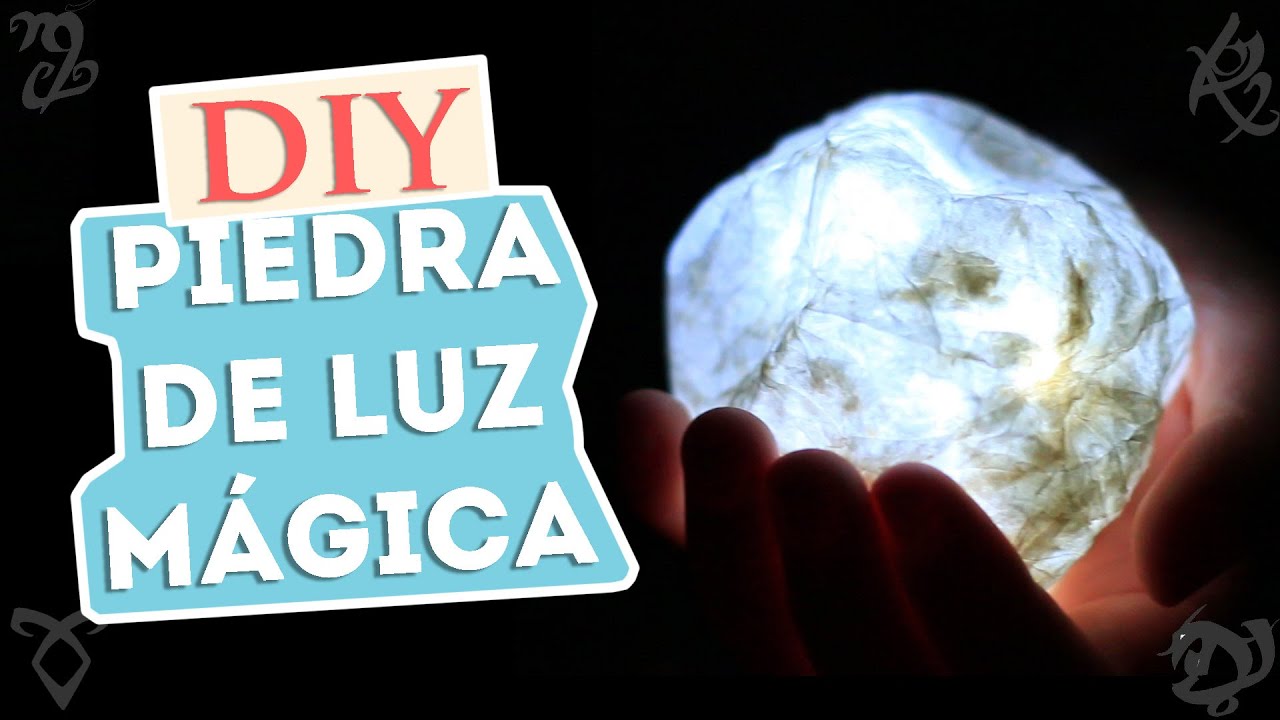 ¡Haz tu propia Piedra de Luz Mágica! | DIY Witchlight Fácil