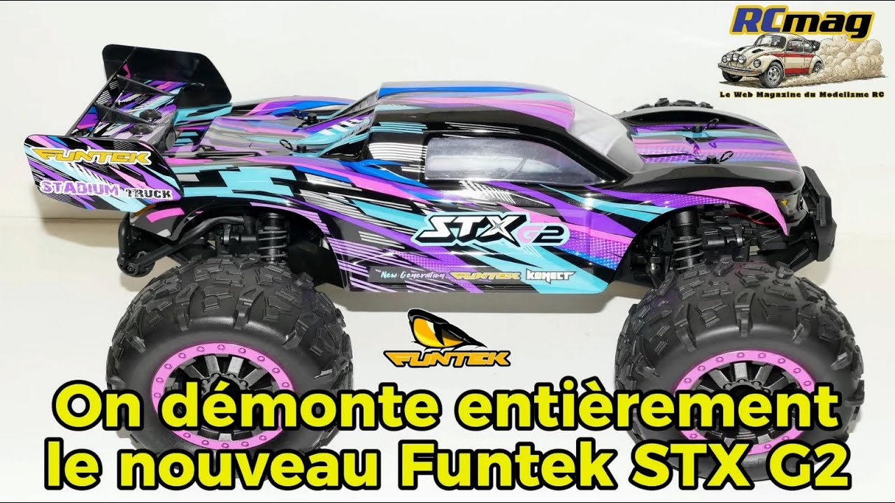 Démontage intégral d'un Funtek STX G2 pour découvrir sa conception et lister les tailles des vis