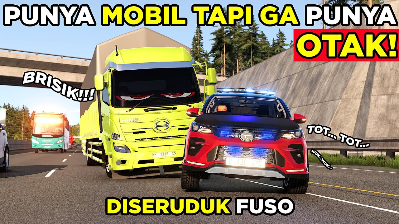 Punya Mobil Tapi Gak Punya Otak 😤 - BeamNG.drive Indonesia