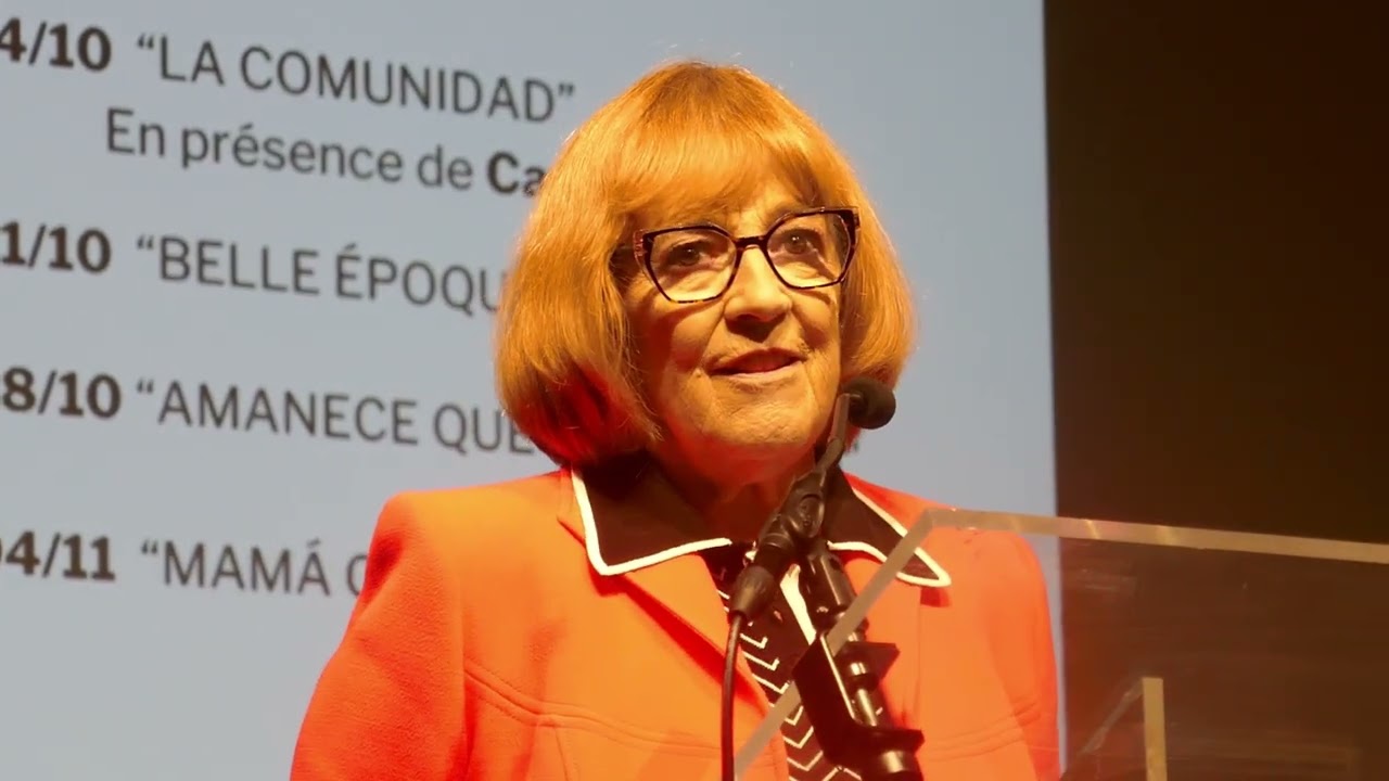 Rencontre avec Carmen Maura (en espagnol) (Instituto Cervantes - Paris - 14 octobre 2024)