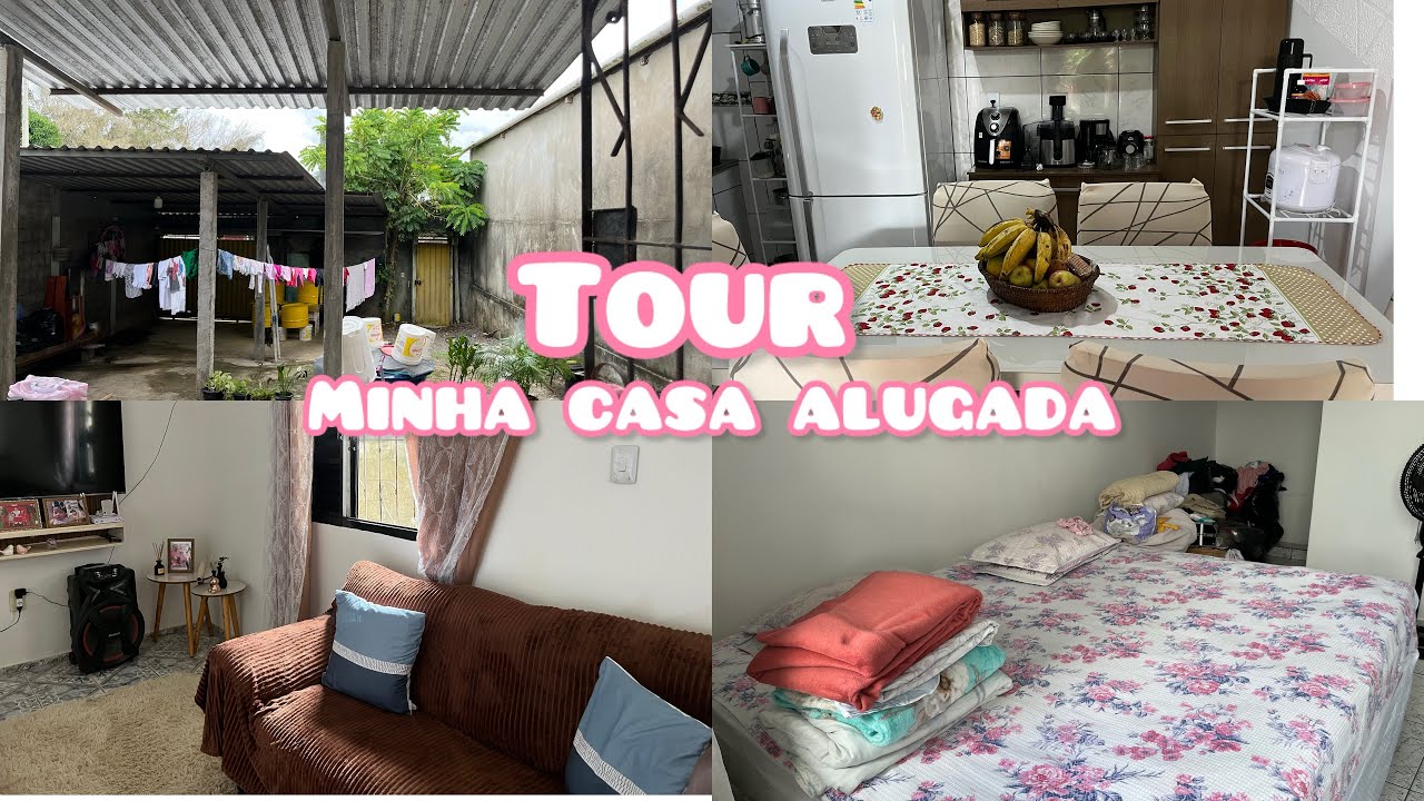 TOUR PELA MINHA CASA ALUGADA UM,POUCO DE DETALHE PARA VOCÊS 