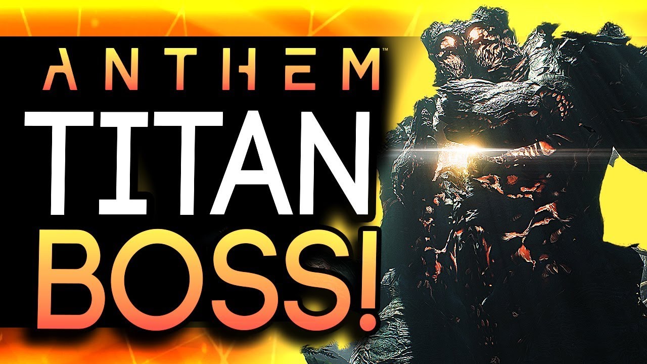 Anthem | NEW BOSS Battle Gameplay - Ancient Ash Titan Fight + Swarm Tyrant Stronghold!