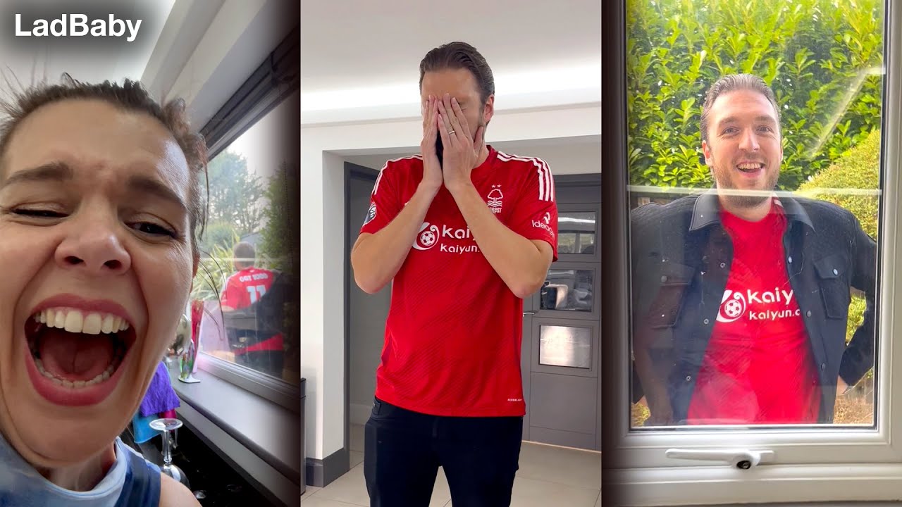 When Mum pranks Dads football shirt! ⚽🤣