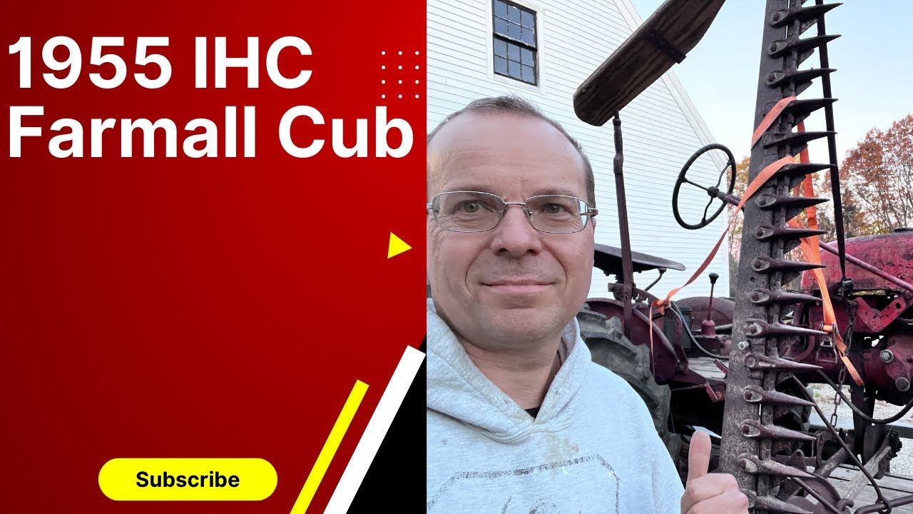 IH Farmall Cub Tractor Updated For 1955!