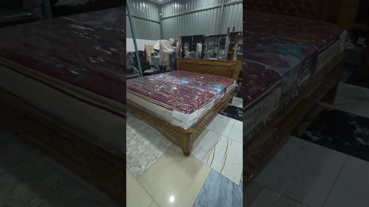 king size Balasha teak cot limited period offer 