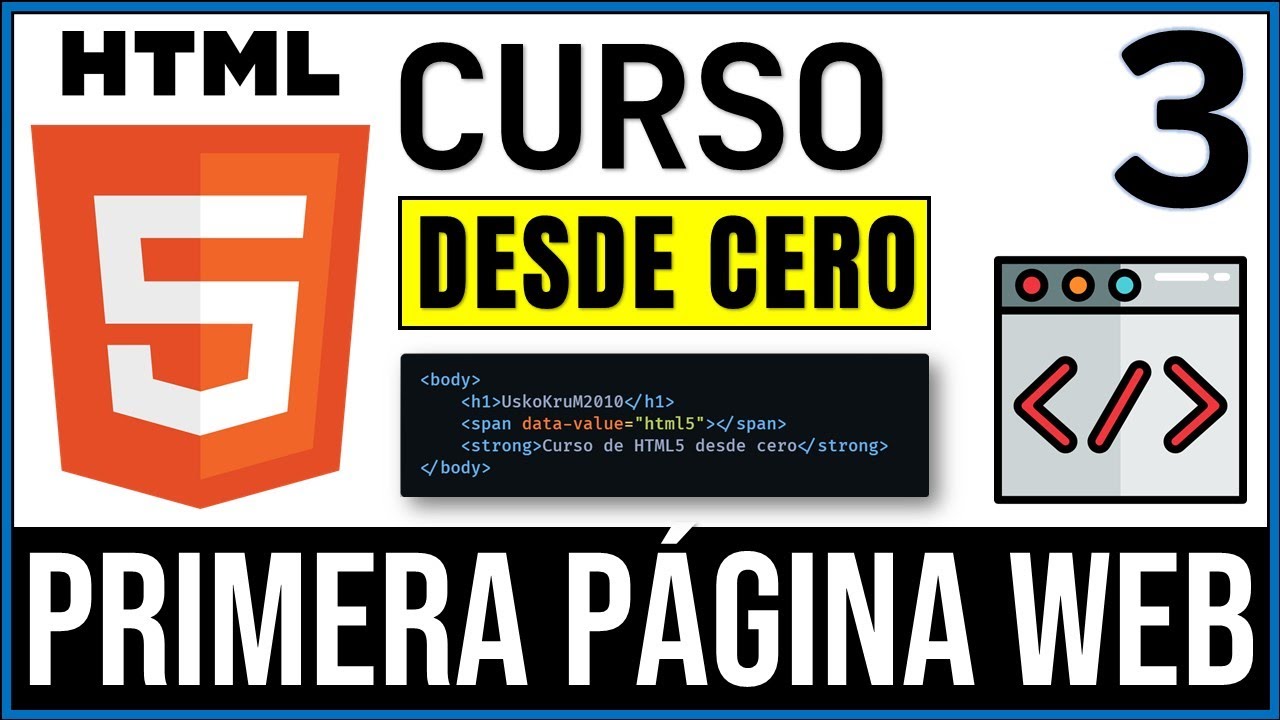 Primera Página Web con NetBeans IDE | Curso HTML5 # 3