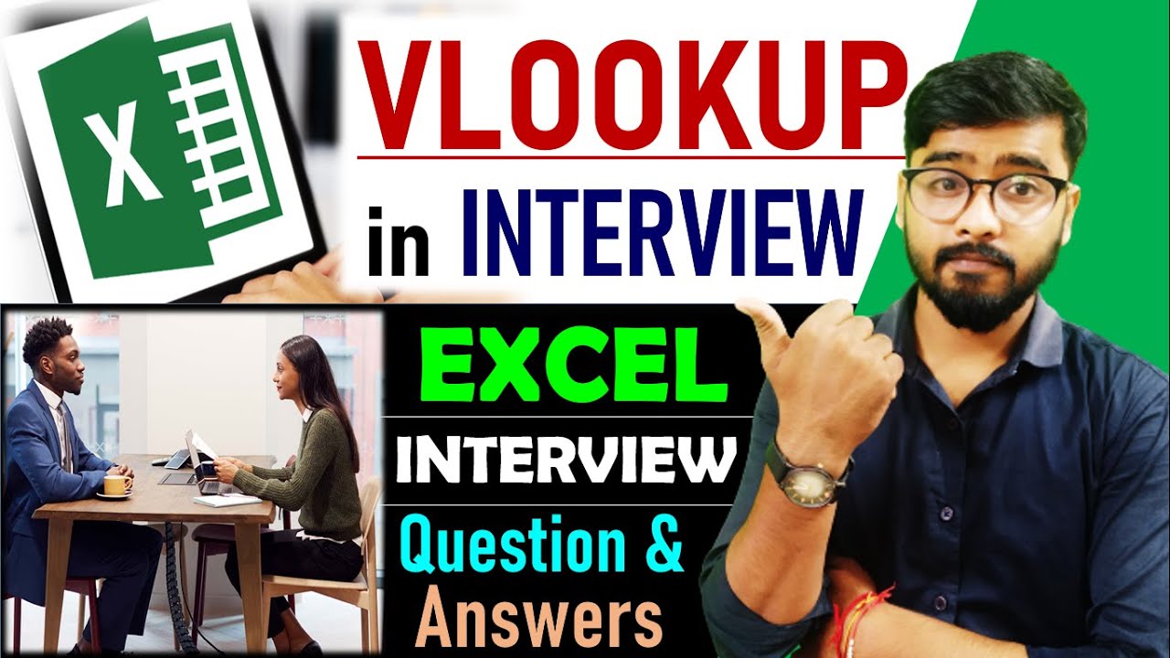 vlookup in excel | 5 Types of vlookup | excel interview questions [Hindi] #vlookup
