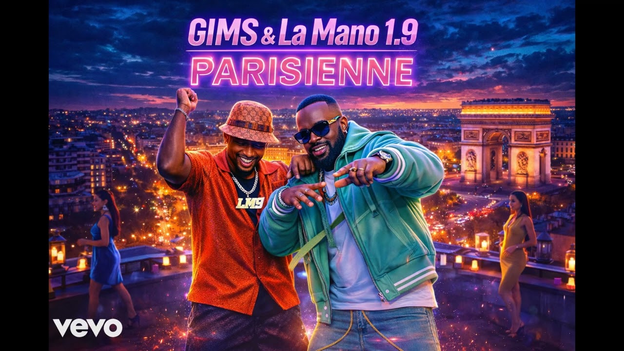 Gims & La Mano 1.9 – PARISIENNE (Official Music)
