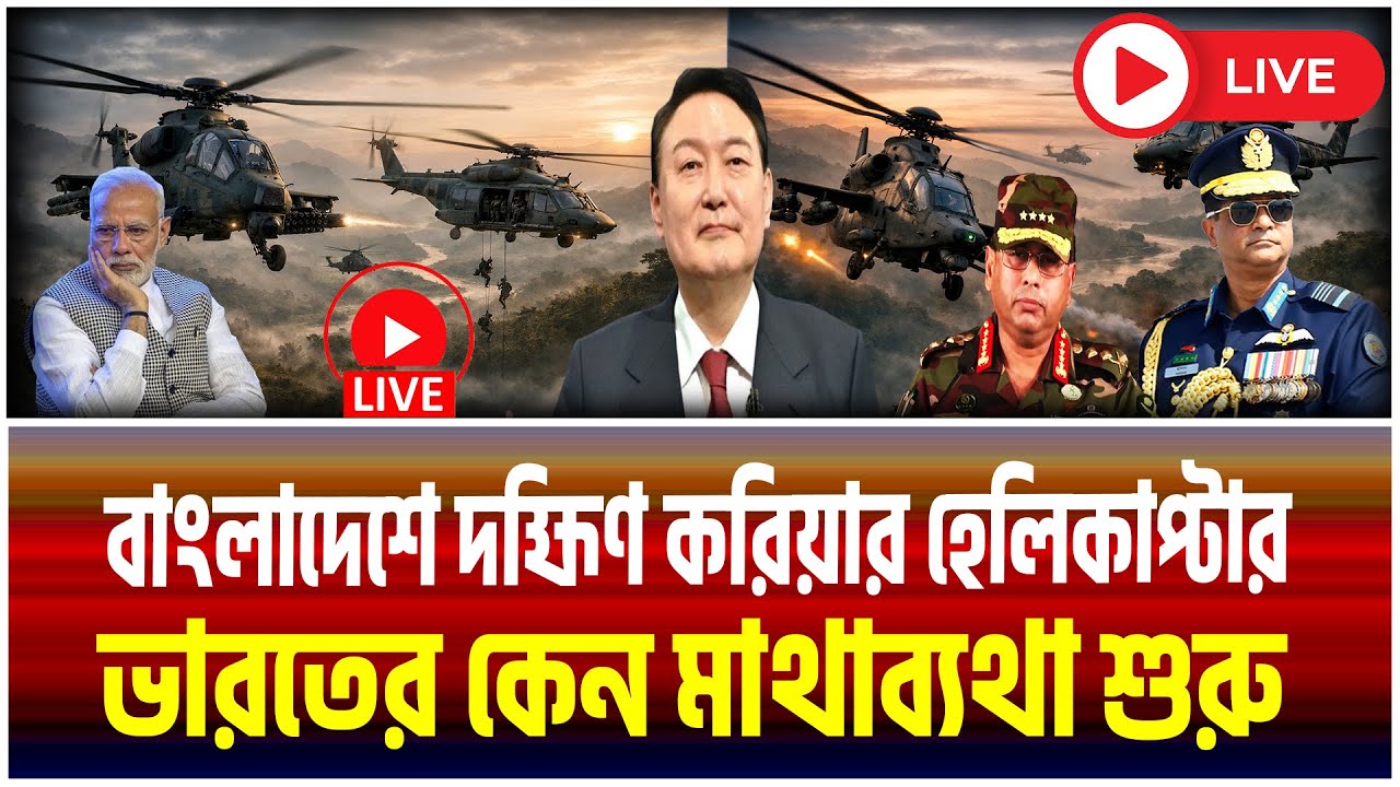 দক্ষিণ কোরিয়ার হেলিকপ্টারে আকাশ শক্তিশালী, বদলে যাবে বাংলাদেশের আকাশ প্রতিরক্ষা!  | Jamuna i Desk |