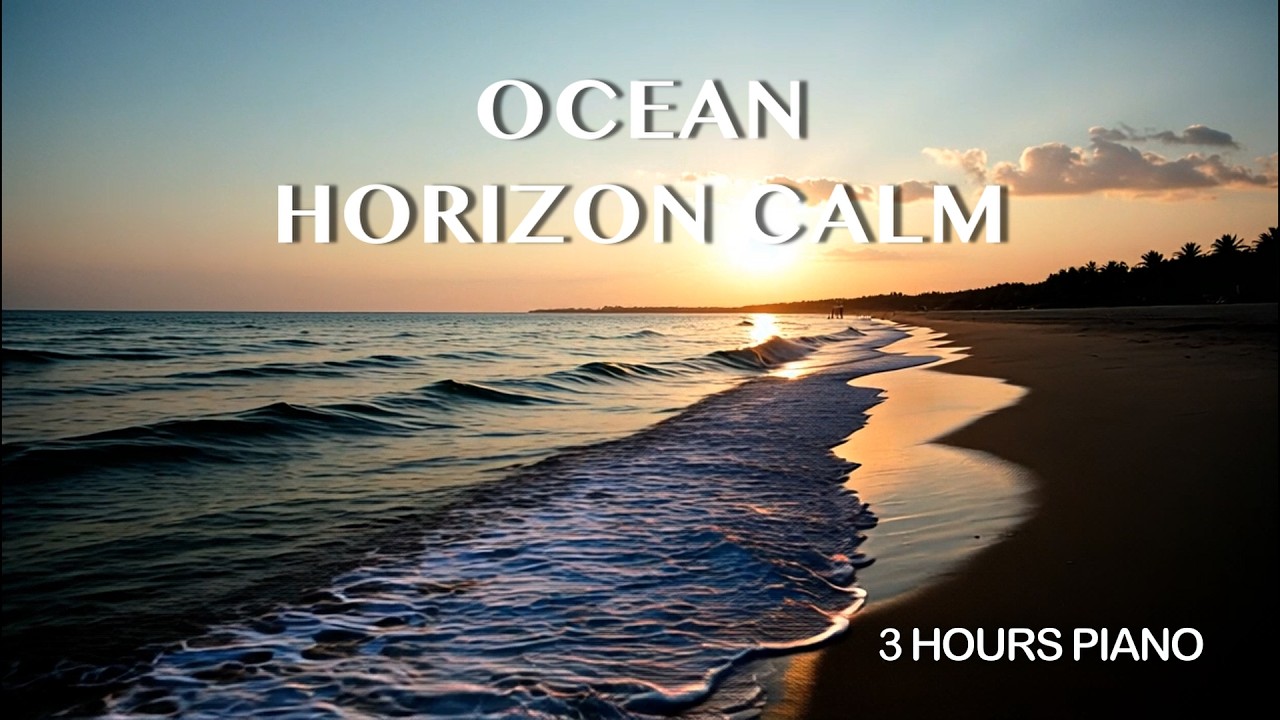 Kaikōura : Ocean & Mountain Stillness | 3 Hours Romantic Piano (20–30 BPM) for Deep Calm, Focus