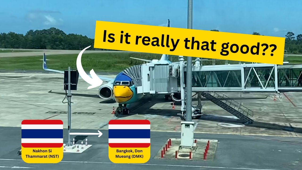 NOK AIR | Nakhon Si Thammarat ✈ Bangkok Don Mueang | B737-800 | Economy