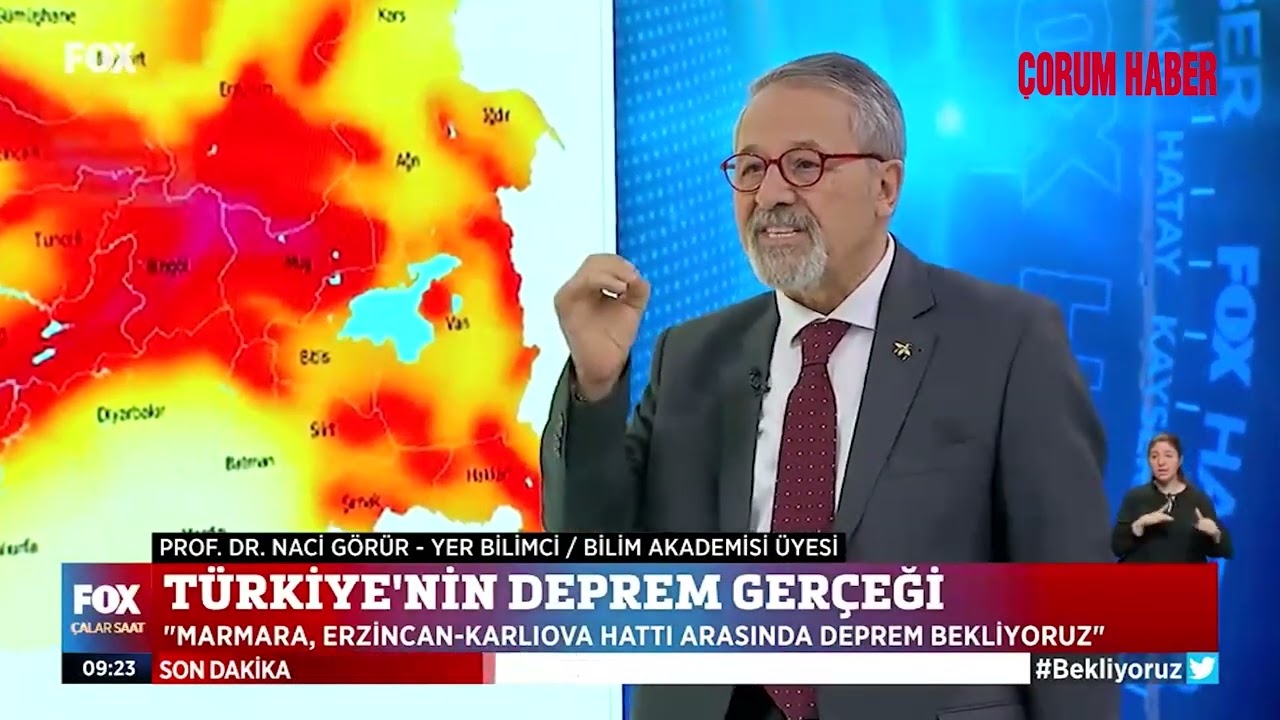 ÇORUM’DA BÜYÜK BİR DEPREM BEKLENİYOR MU? NACİ GÖRÜR CANLI YAYINDA AÇIKLADI