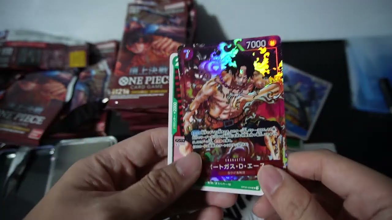 One Piece OP2 Paramount wars: Weighing it to find rare cards