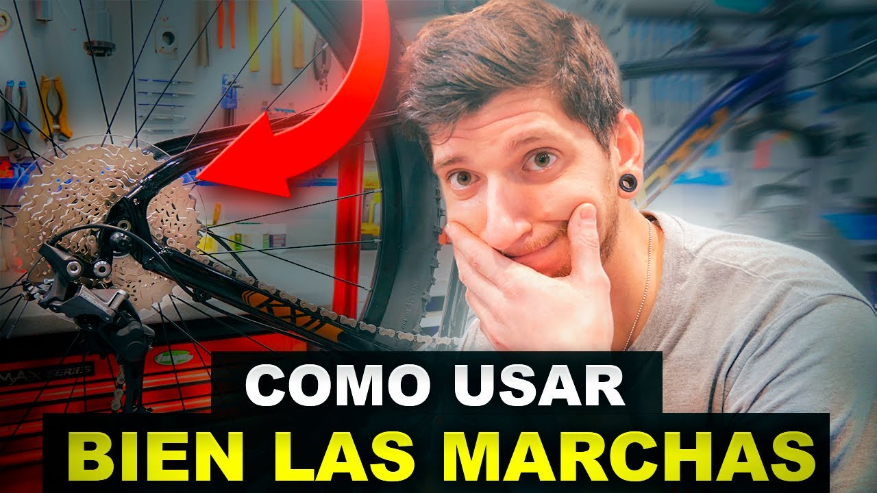 CÓMO USAR LOS CAMBIOS O MARCHAS DE LA BICI