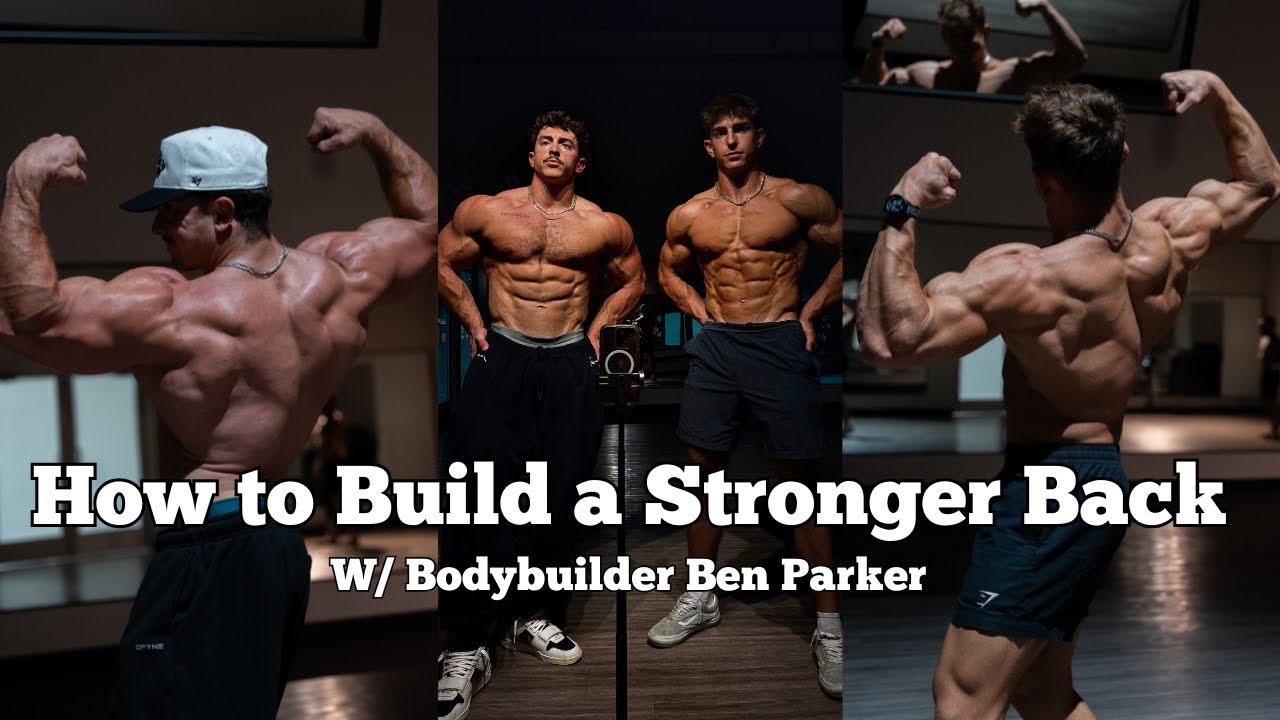 HOW TO Build a BIGGER BACK W/ Body Building Banana Ball Player (Ben Parker)
