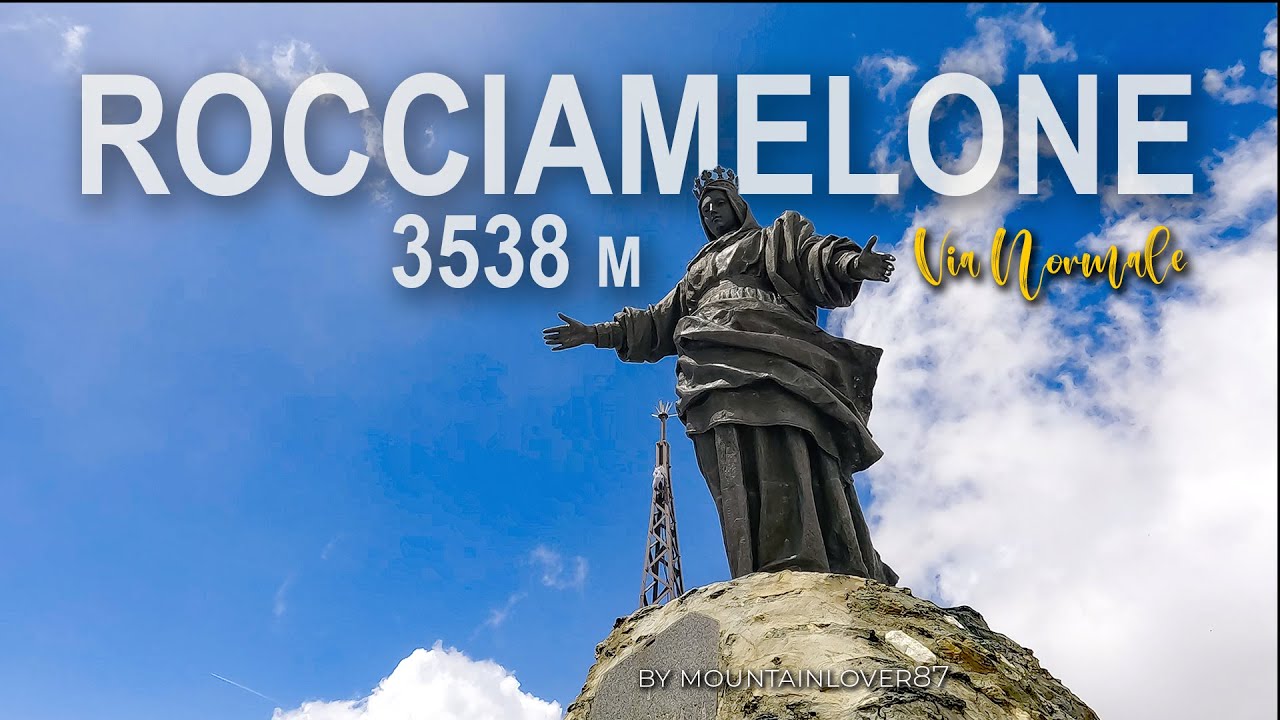 ROCCIAMELONE 3538 m - Via Normale da La Riposa, Val di Susa