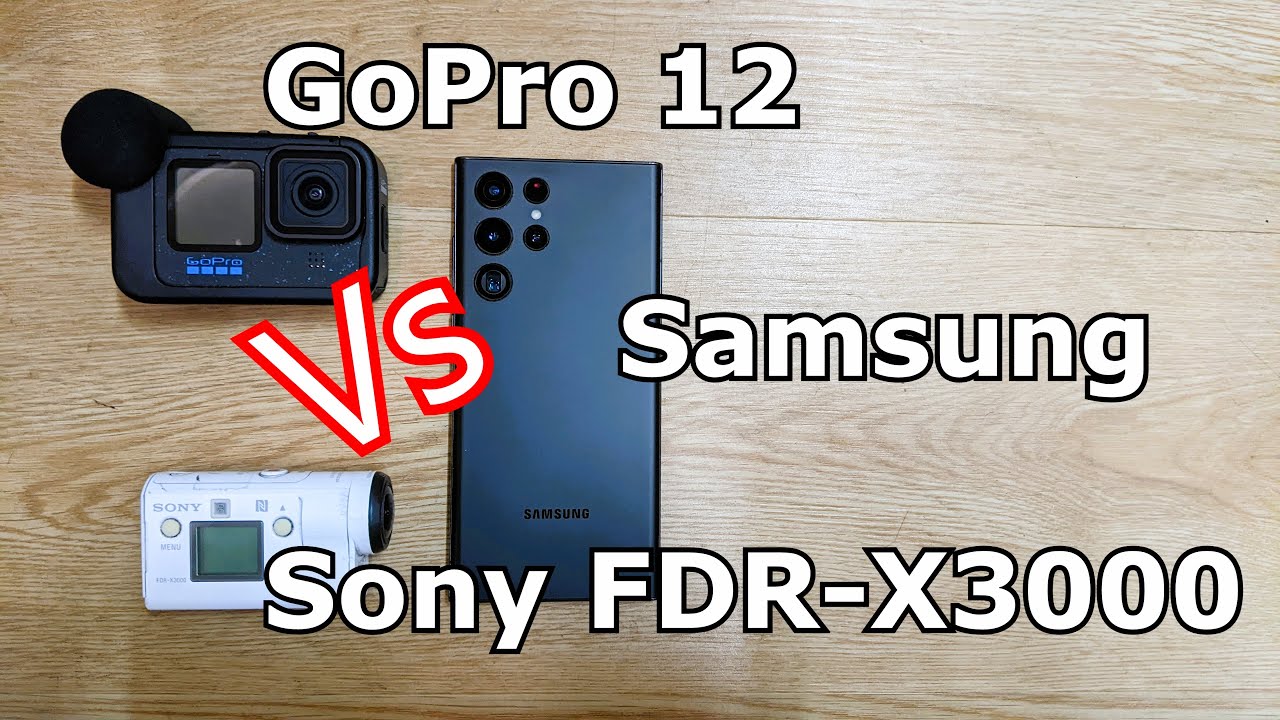 GoPro 12 против Samsung S22 против Sony FDR-X3000: лёгкие варианты переноски для видеоблогов
