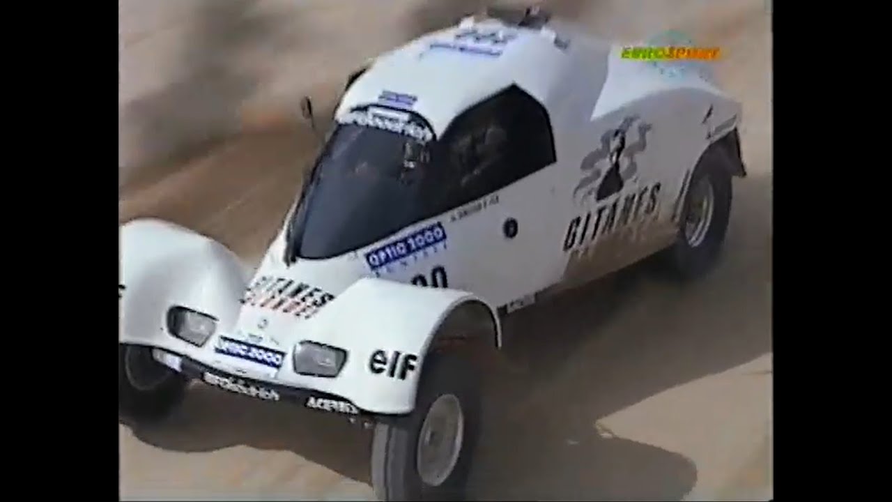 1994 Tunisia Rally Raid  - Stage 1 - Citroen ZX - Schlesser Buggy - Eurosport