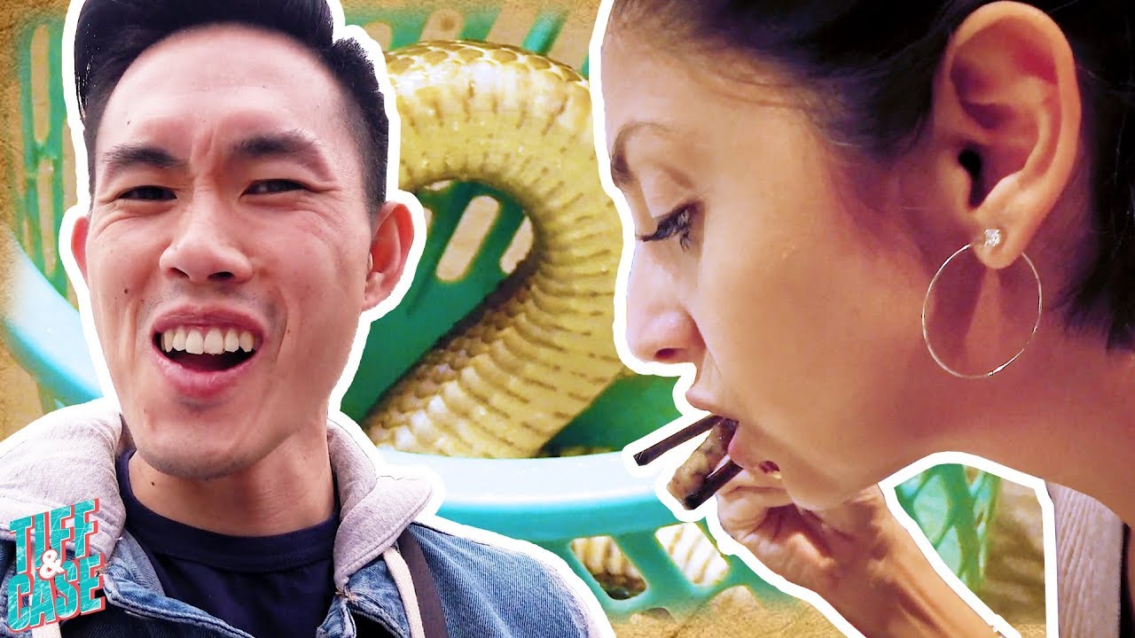 Trying Snake Meat in Shenzhen, China