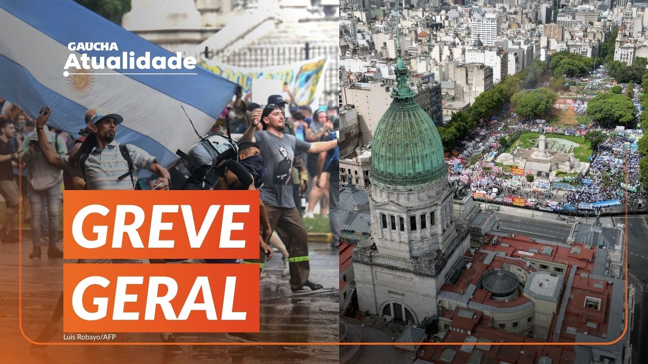 GREVE NA ARGENTINA: entenda REFORMA TRABALHISTA proposta por MILEI | Gaúcha Atualidade