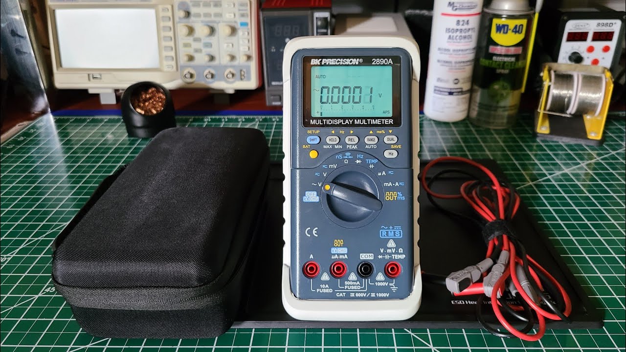 BK PRECISION  Data Logging  True RMS Multi - Display Multimeter Model 2890A