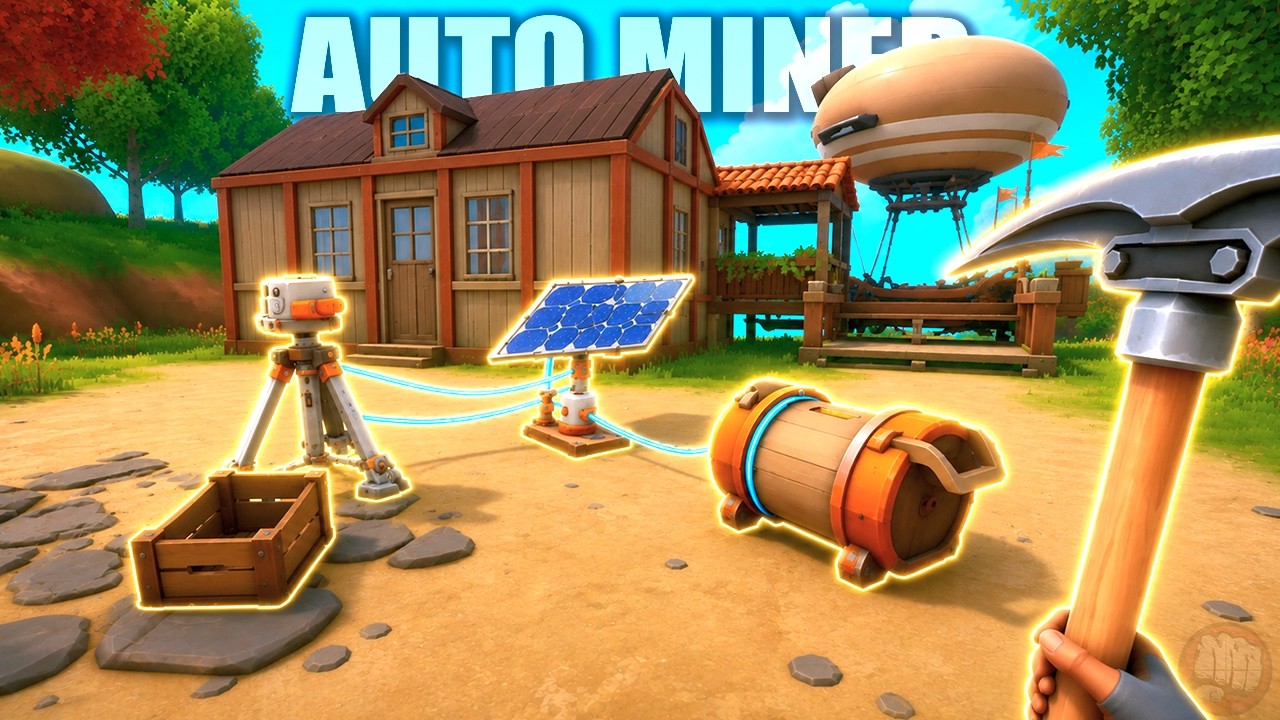 Big Upgrades and Auto Miner in This AWESOME New Survival Game...