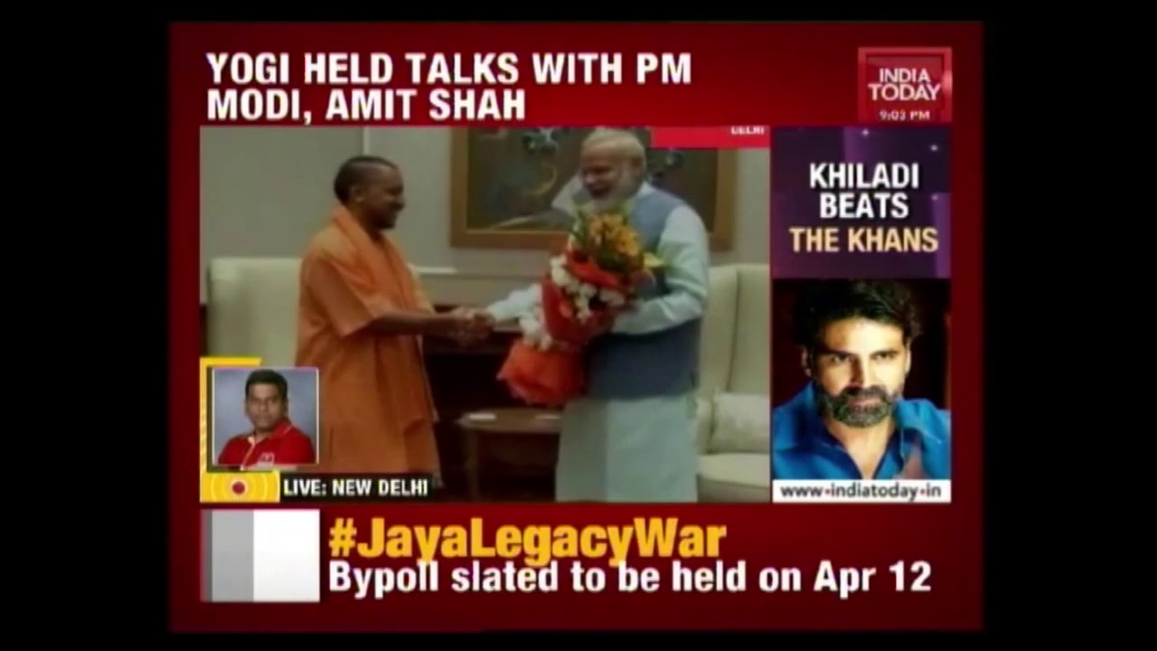 Yogi Adityanath Held Talks With PM Modi, Amit Shah Over U.P Governance