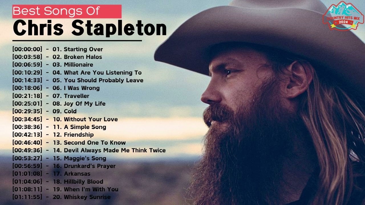 Chris Stapleton Greatest Hits Full Album 2024 - Chris Stapleton’s New Song