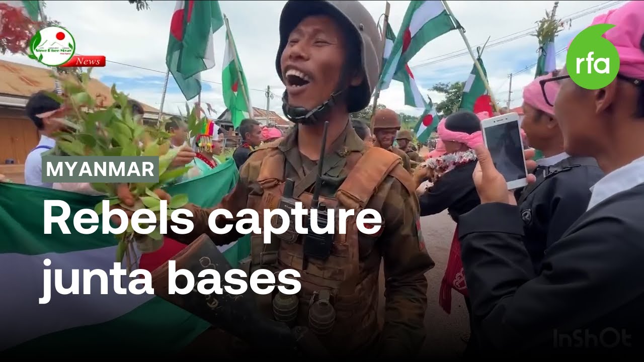 A hero&rsquo;s welcome for insurgent troops in Myanmar&rsquo;s Shan state | Radio Free Asia (RFA)