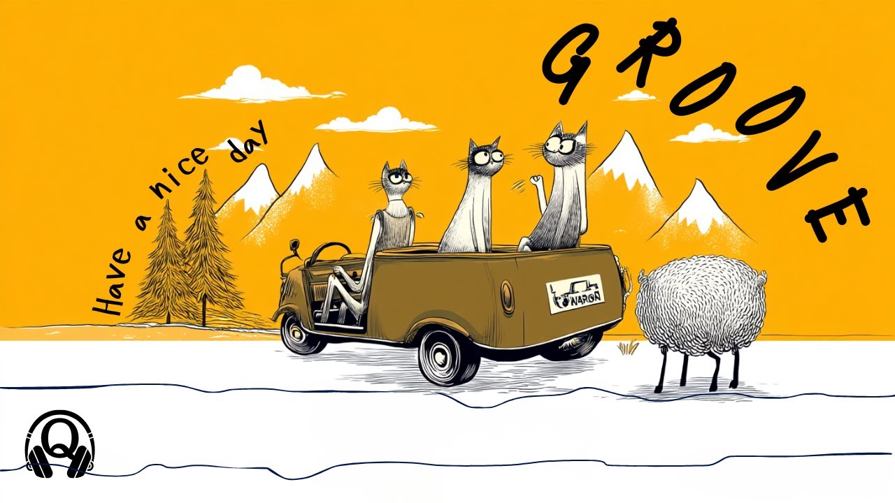 Feel-Good Rhythmic Grooves 🏂 BGM for Driving, Work & Stores (Groove · Jazzhop)