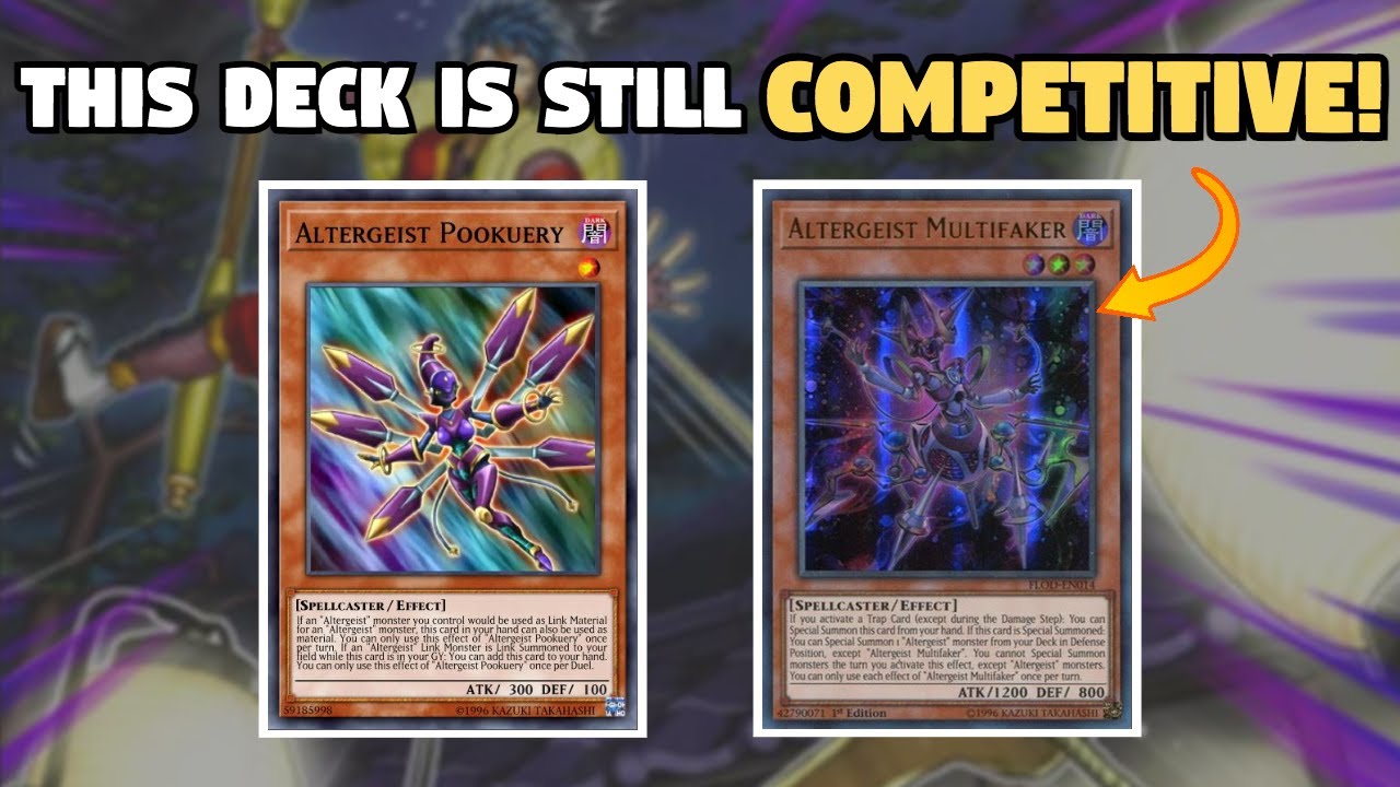 COMPETITIVE! Altergeist Deck Profile + COMBO! | June 2022