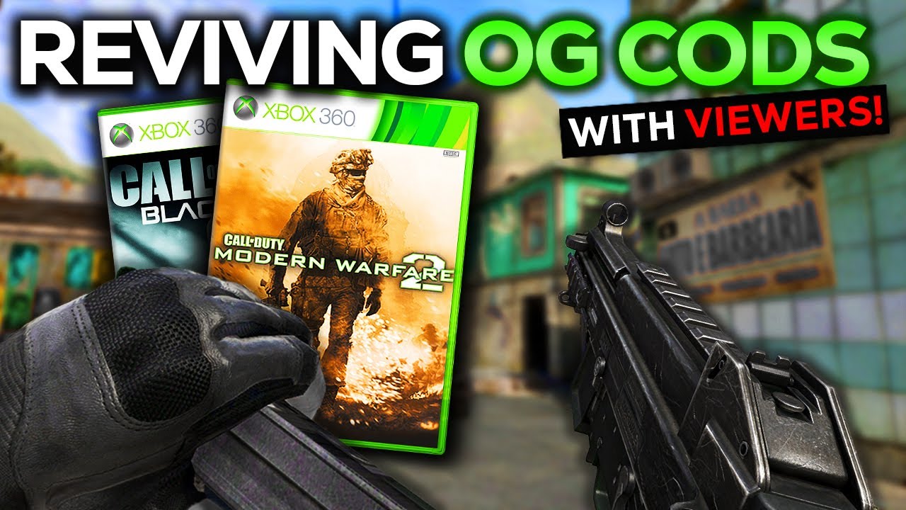 Reviving Old Call of Duty Games with Viewers! (Xbox 360 LIVE)