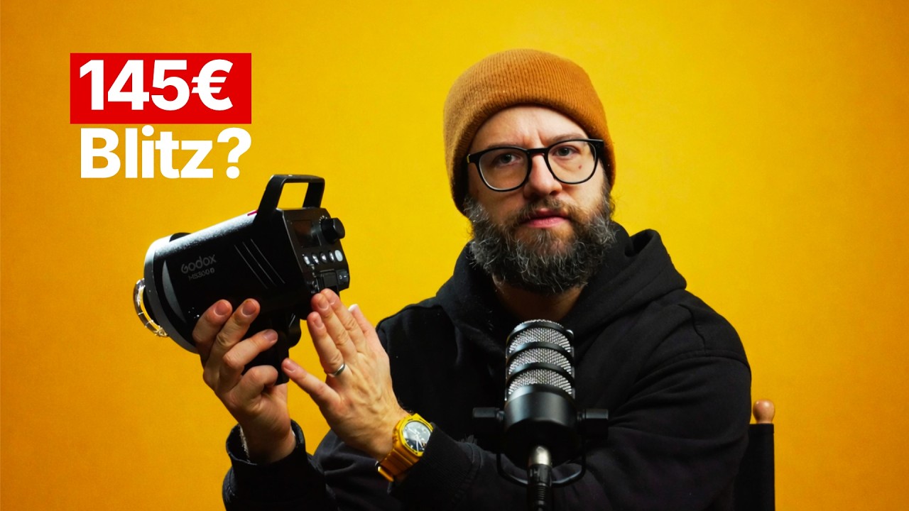 Dieser Blitz kostet nur 145€ – und reicht fürs Studio?