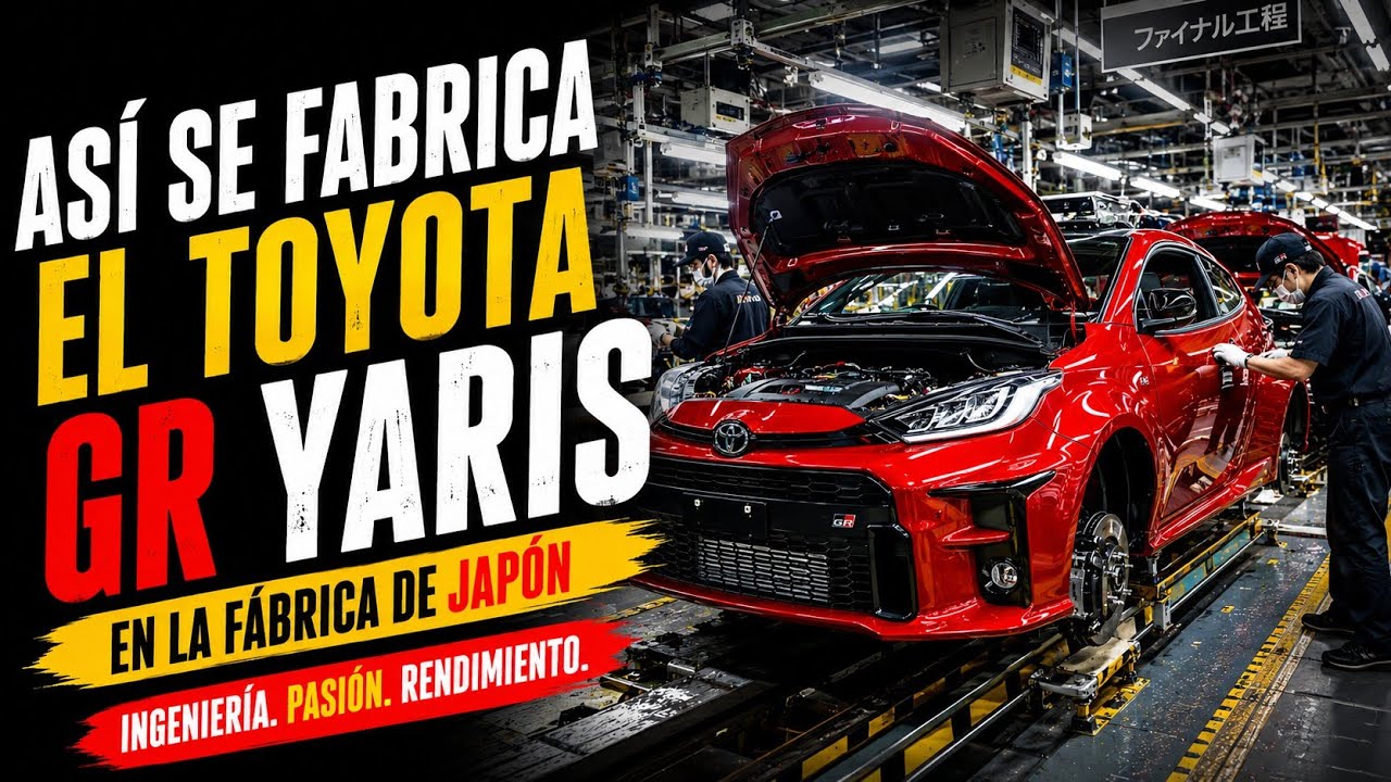 FABRICA de TOYOTA GR YARIS (Gazoo Racing)